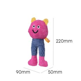 Adorable Squeaky Catnip Toys For Your Cat Or Dog, Perfect For Solo Play, Tough Enough To Chew, Great For Teeth Grinding And Keeping Teeth Clean. (Option: Pink)